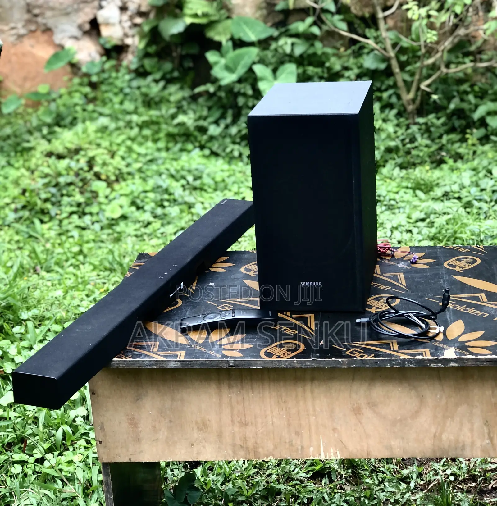 Samsung T420 Soundbar With Its Wired Subwoofer Ps T4swt
