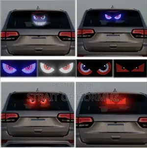 Devil's Eye Car Back Window Expression Lights Led Strips Light