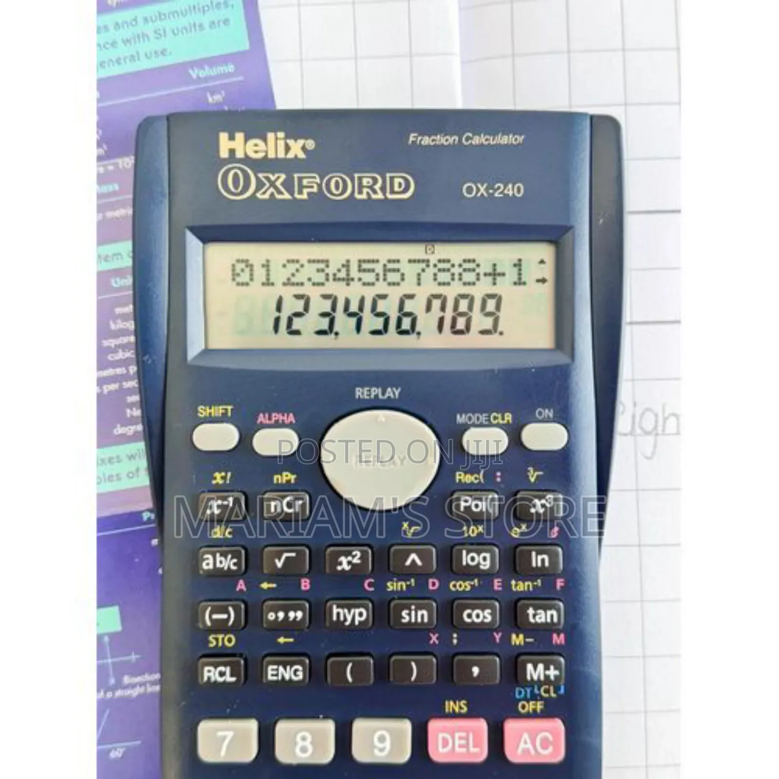 Helix Oxford Scientific Calculator for Maths With240 Functions