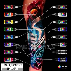 Pro Tattoo Ink RGB Series Super Pigment Quality Hawink Ink for Tattoo