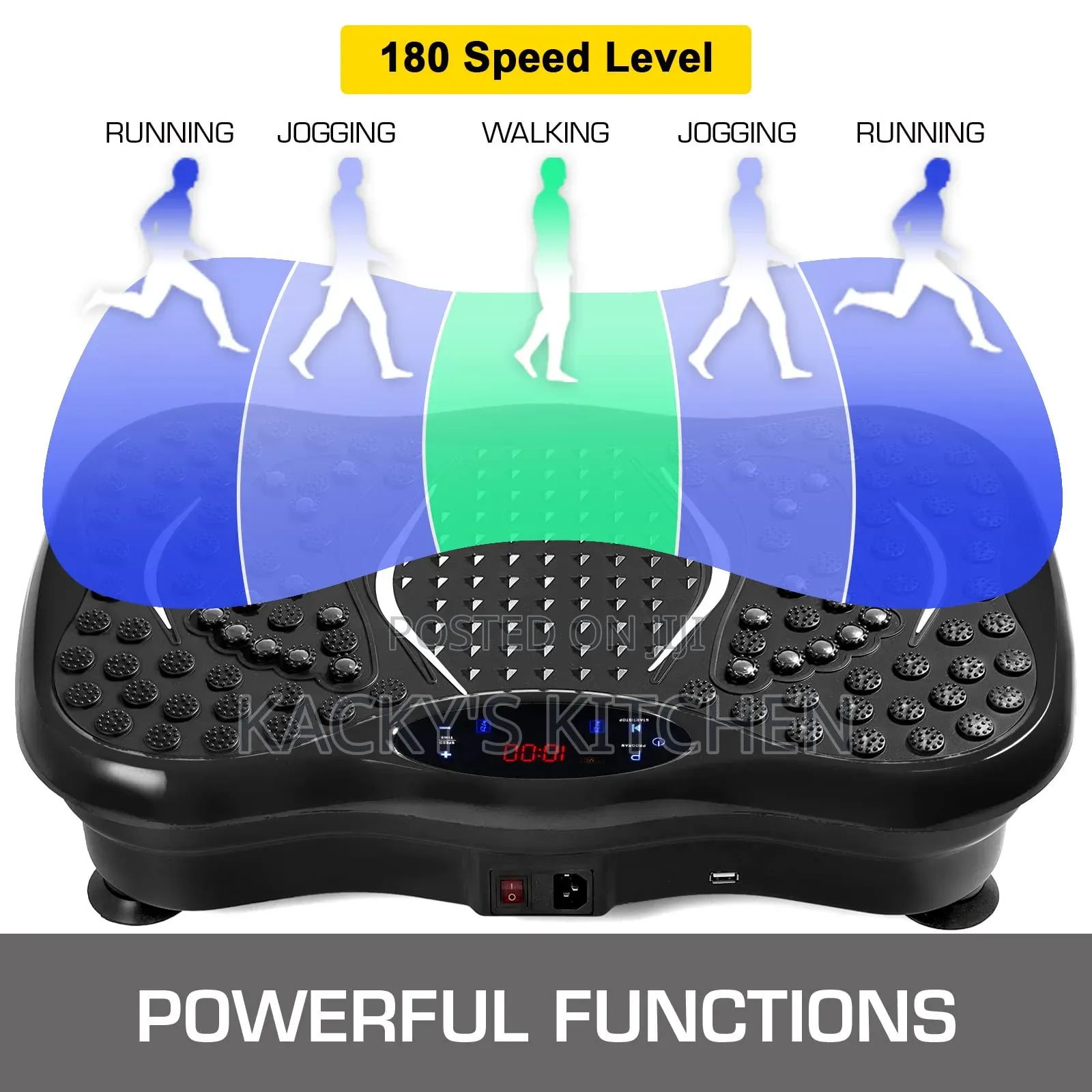 Big Size Vibration Plate Exercise Machine