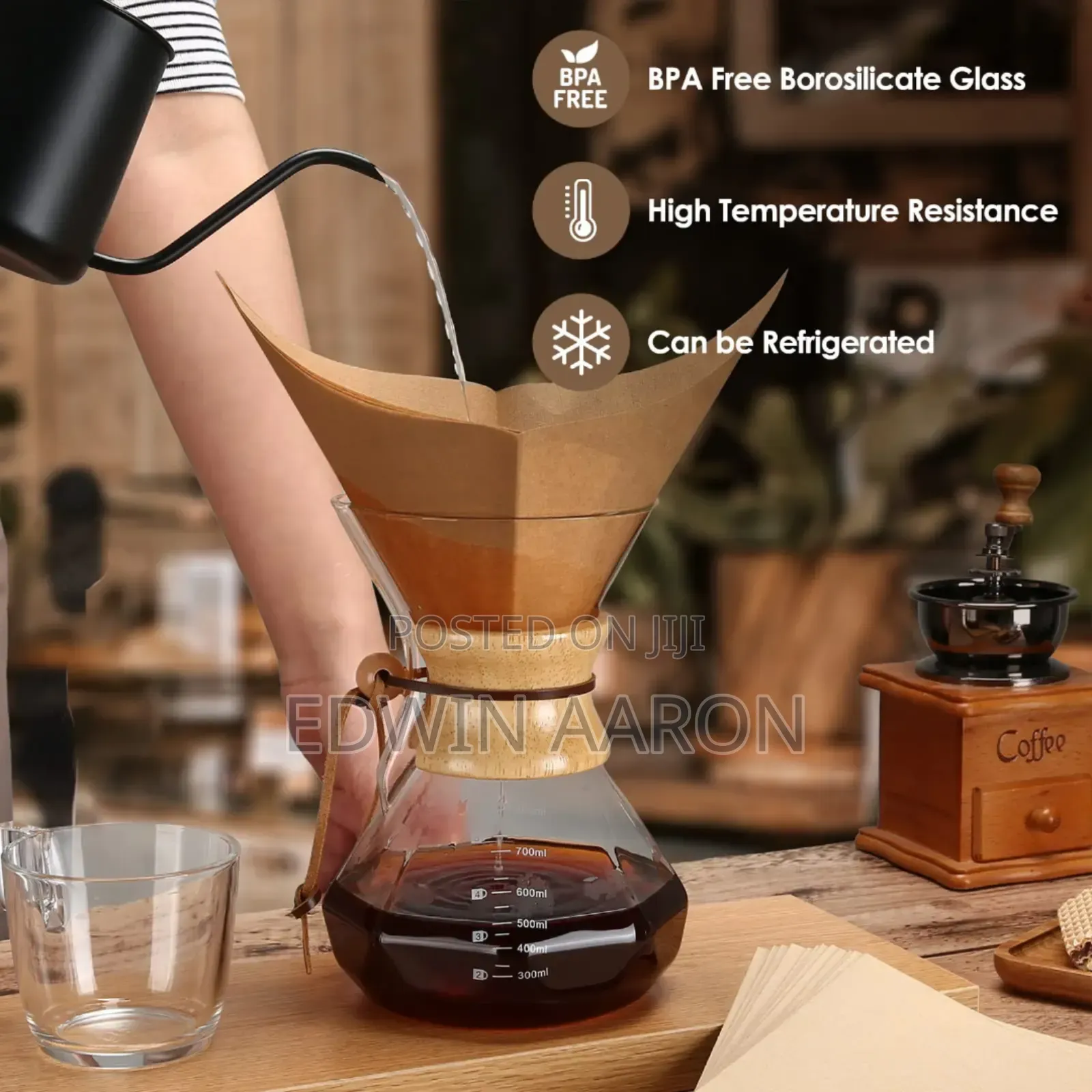 400mls Pour Over Coffee Maker