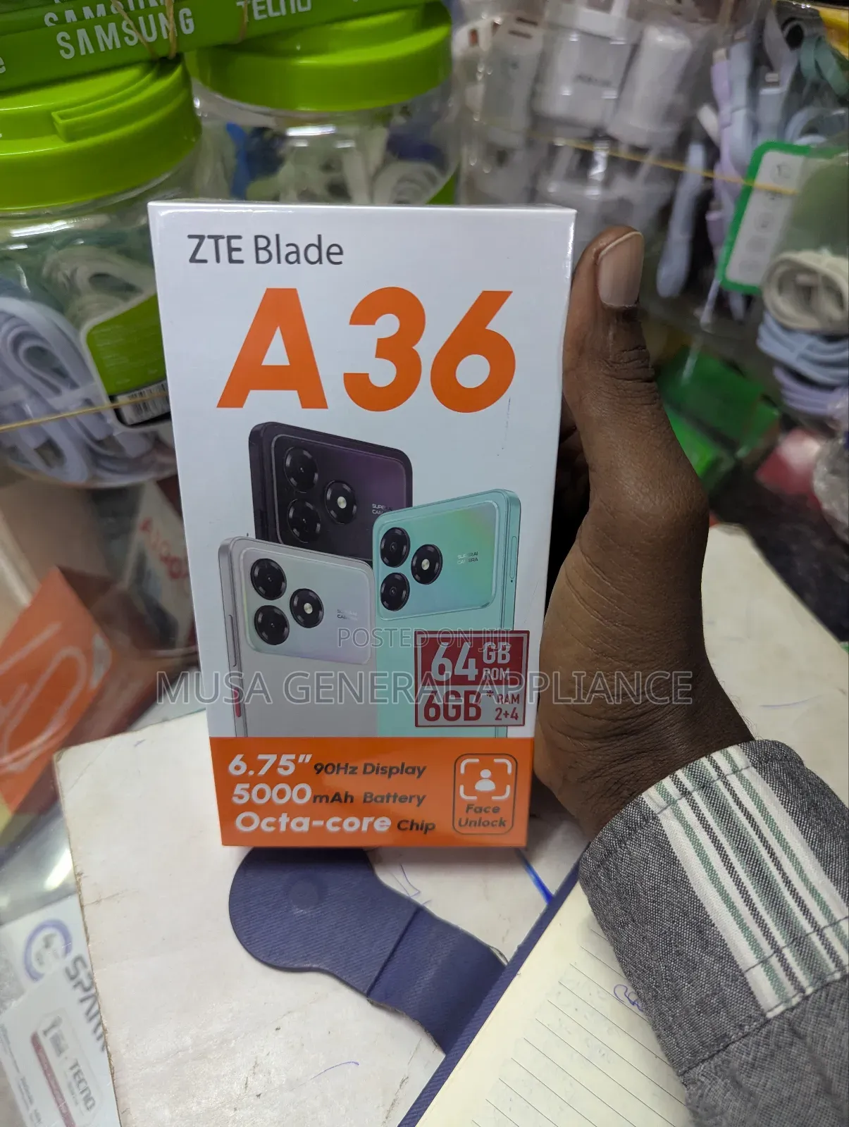 New ZTE Blade A35 64 GB Black