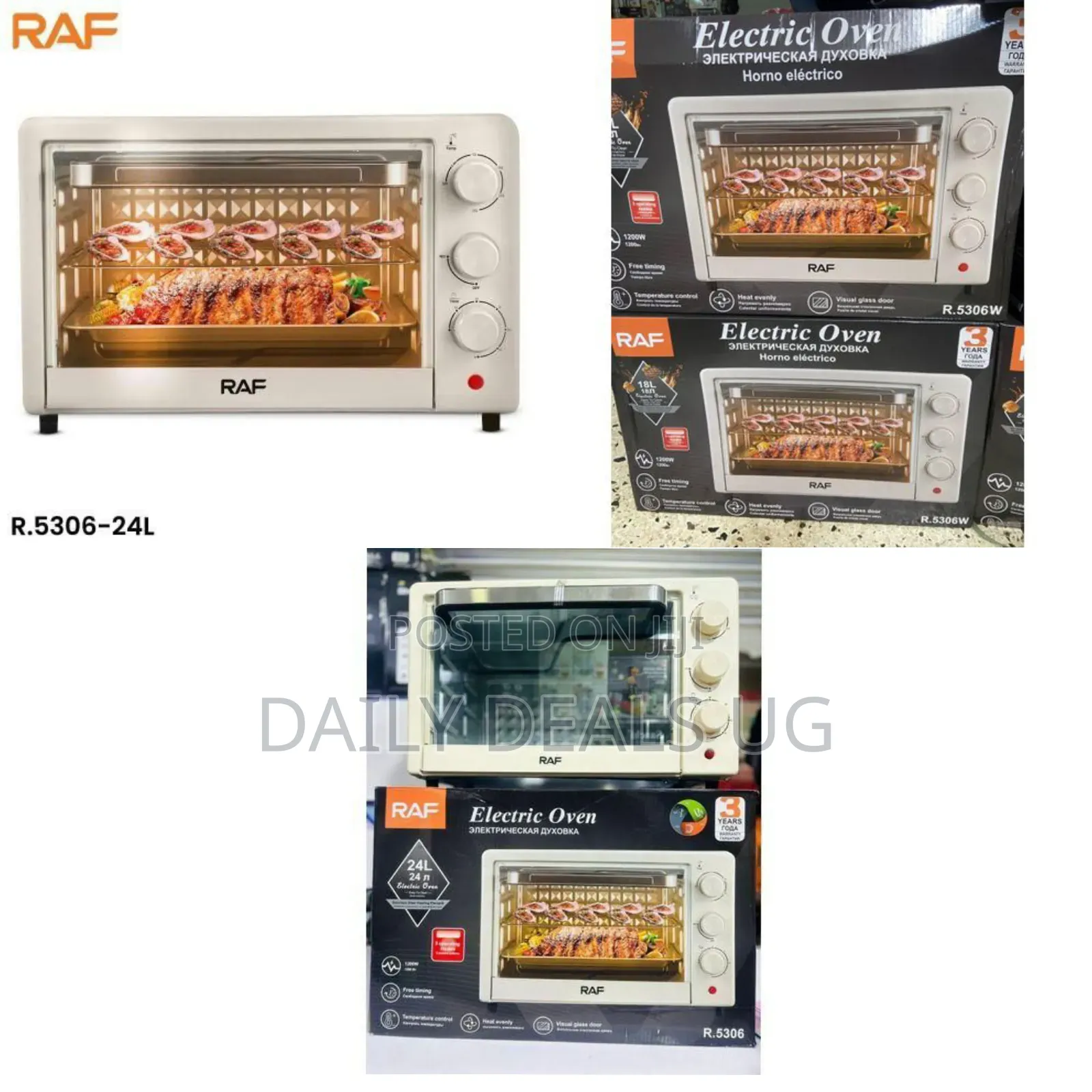 Raf Convection Rotisserie Oven R-5306