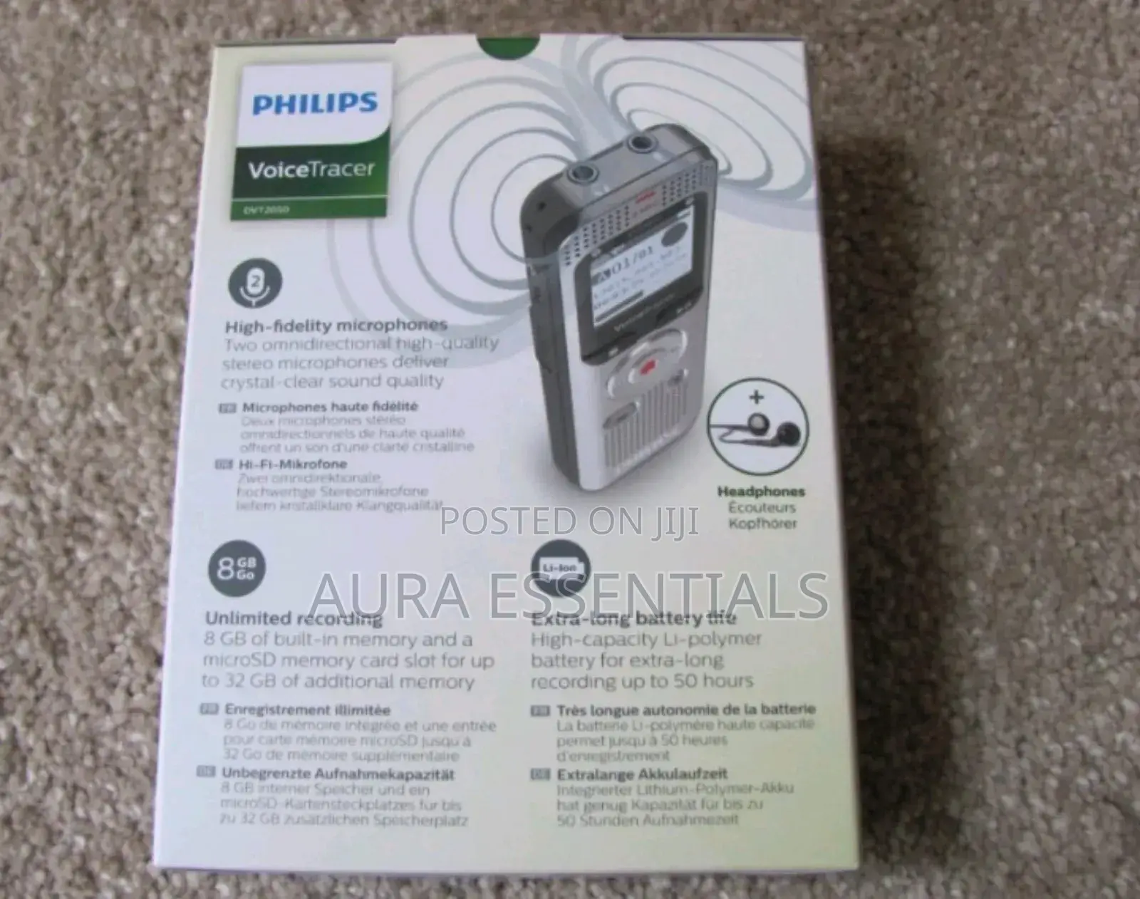 Unique Philips Voicetracer Audio Recorder