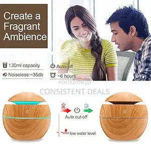 Usb Air Humidifier ,Free Filter Wood Grain Air Purifier