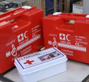 50 People Commercial First Aid Kits for Workplaces and Public Spaces.