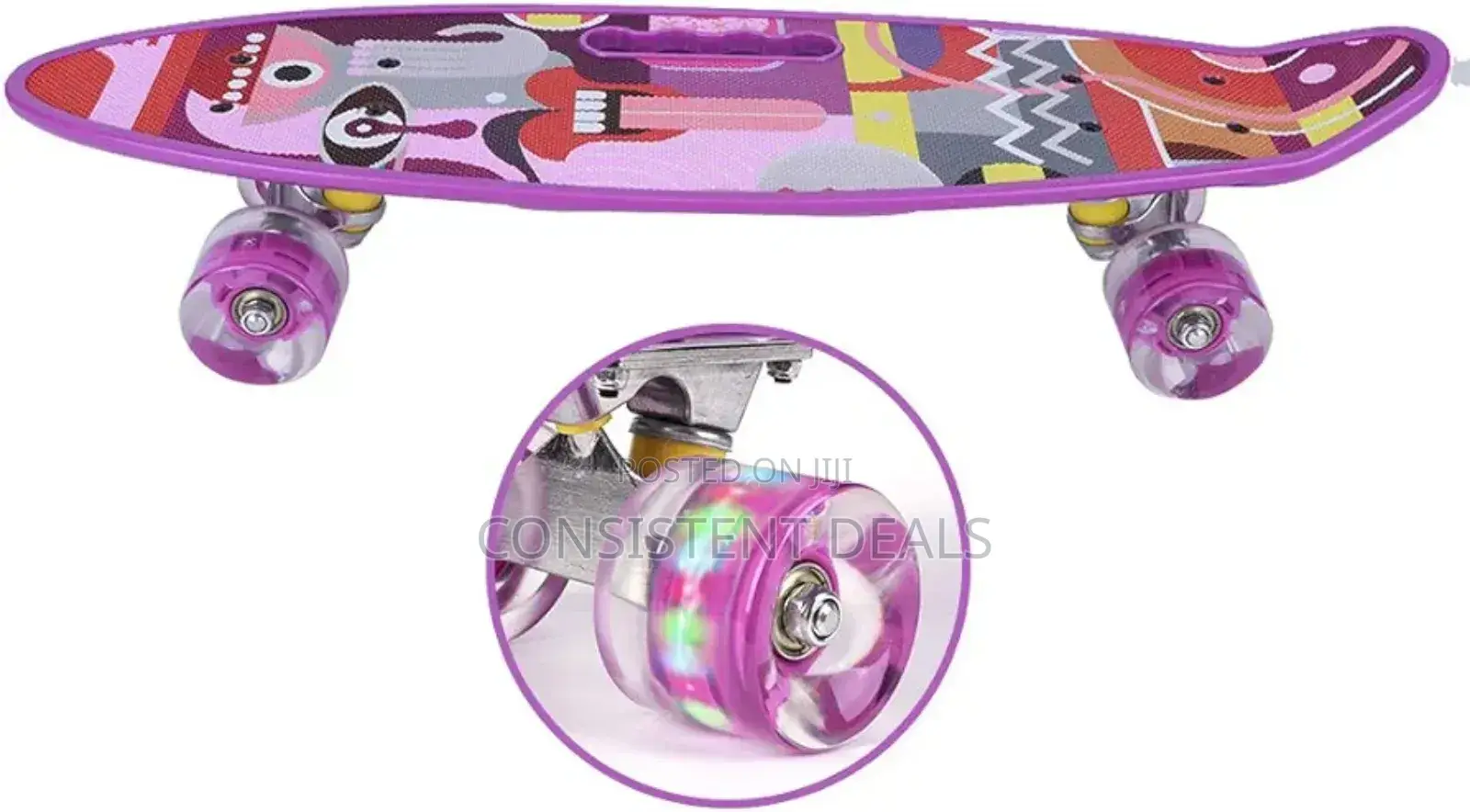 Skateboard, Kids Skateboard, Portable Pu Sports Skateboard For Kids