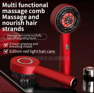 Red Light Therapy Scalp Massager Hair Comb
