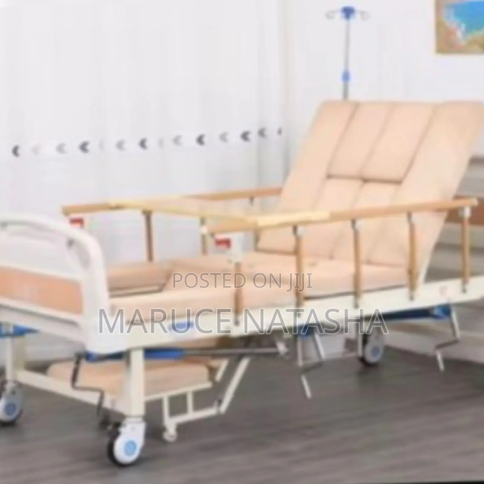 Manual Patient Nursing Bed With an Adult Potty