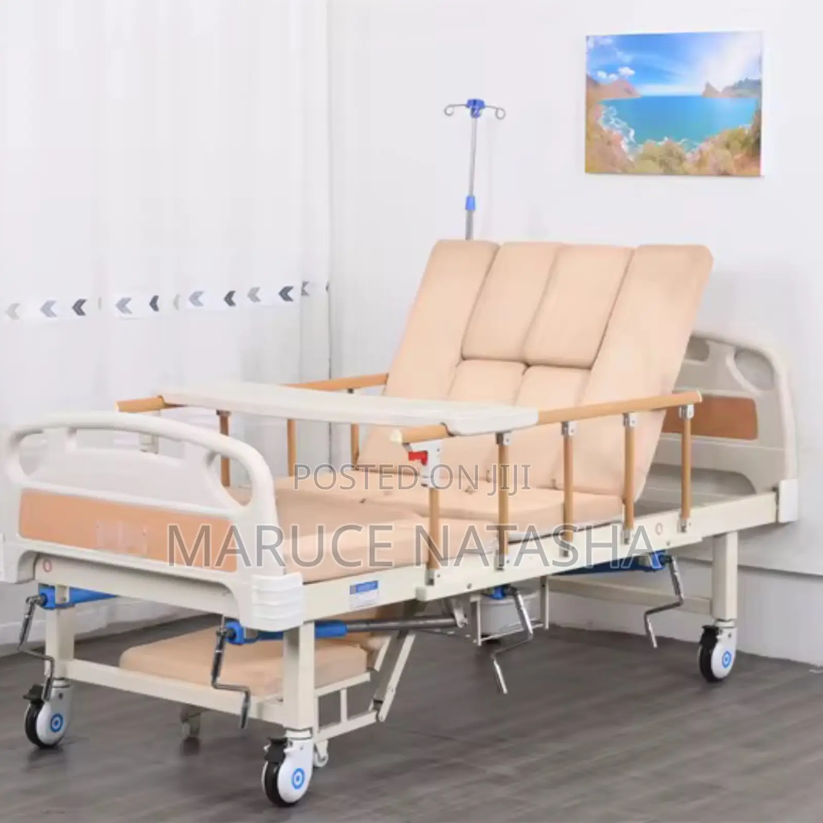 Manual Patient Nursing Bed With an Adult Potty