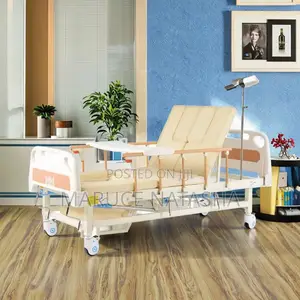 Manual Patient Nursing Bed With an Adult Potty