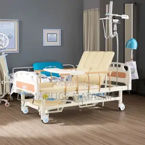 Manual Patient Nursing Bed With an Adult Potty