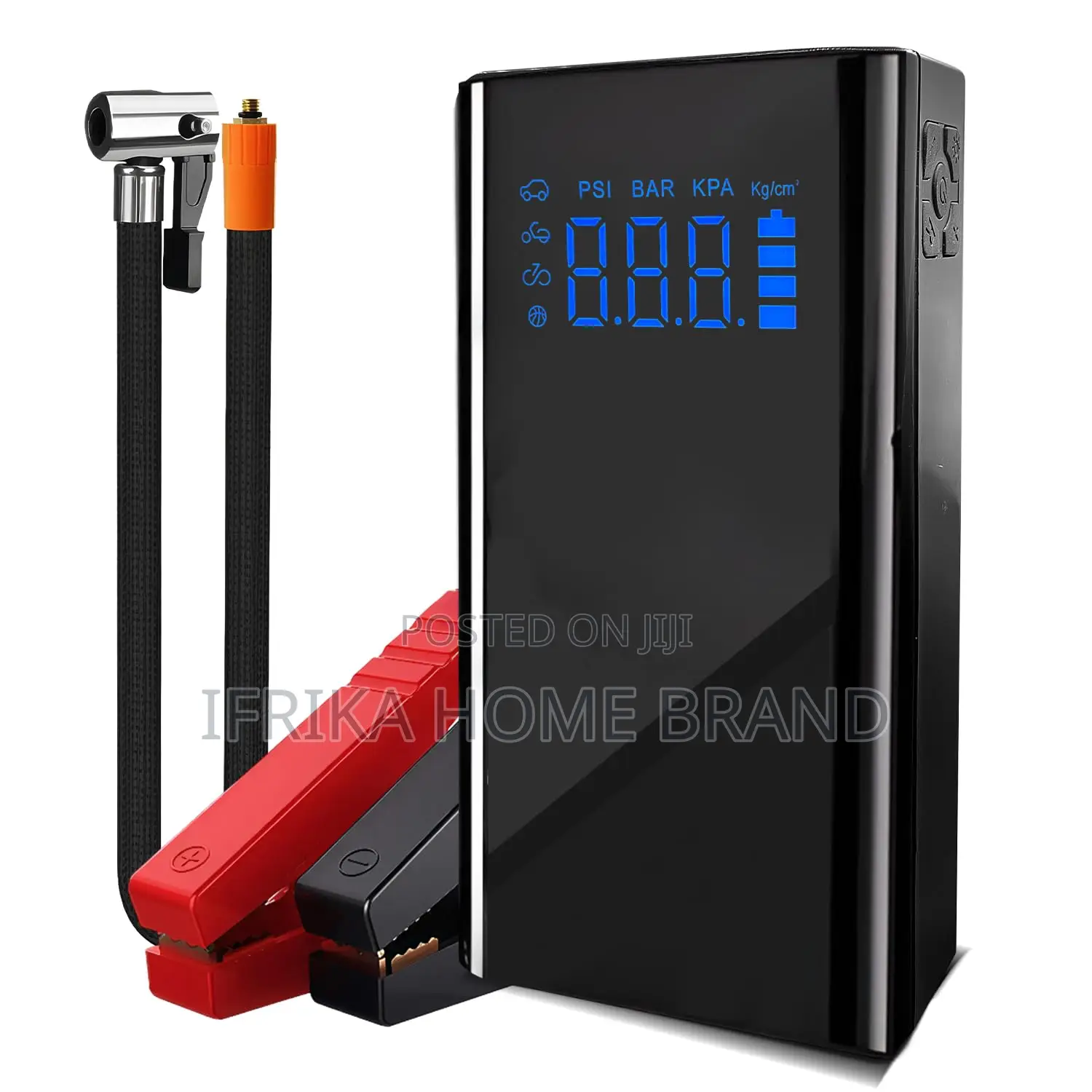 4-in-1 Jump Starter With Tyre Inflator 150 Psi Portable Tire Inflator