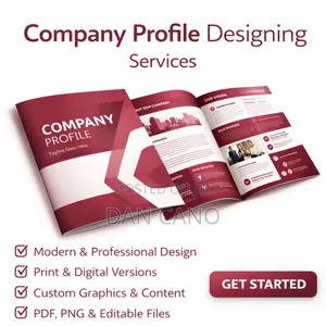 Company Profile Designing Services Uganda