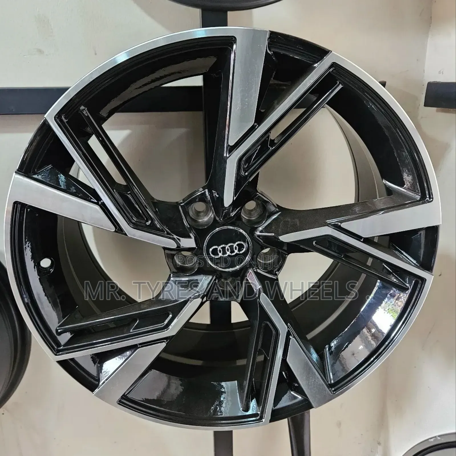 Size 18 For Audi. Please Upgrade Your Car Rims 4rm A Small Size.