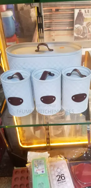 Bread Bin and Canister Set