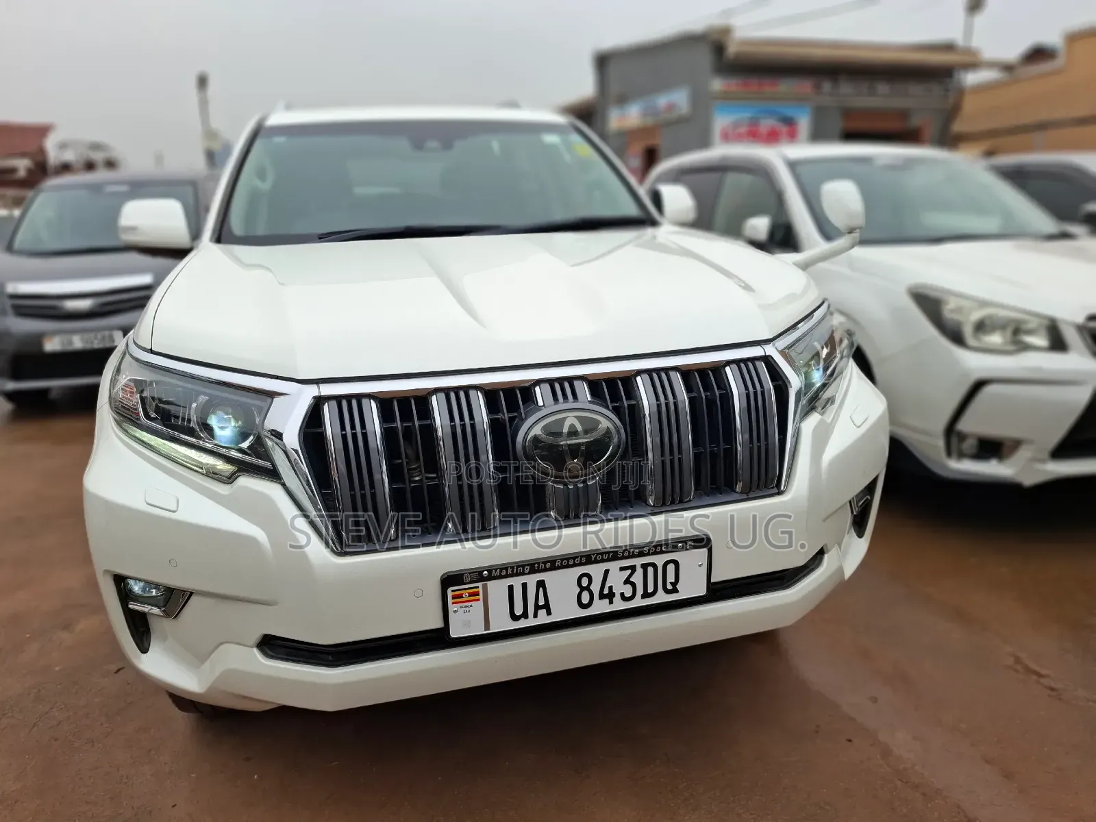 Toyota Land Cruiser Prado 2.8 2018 White