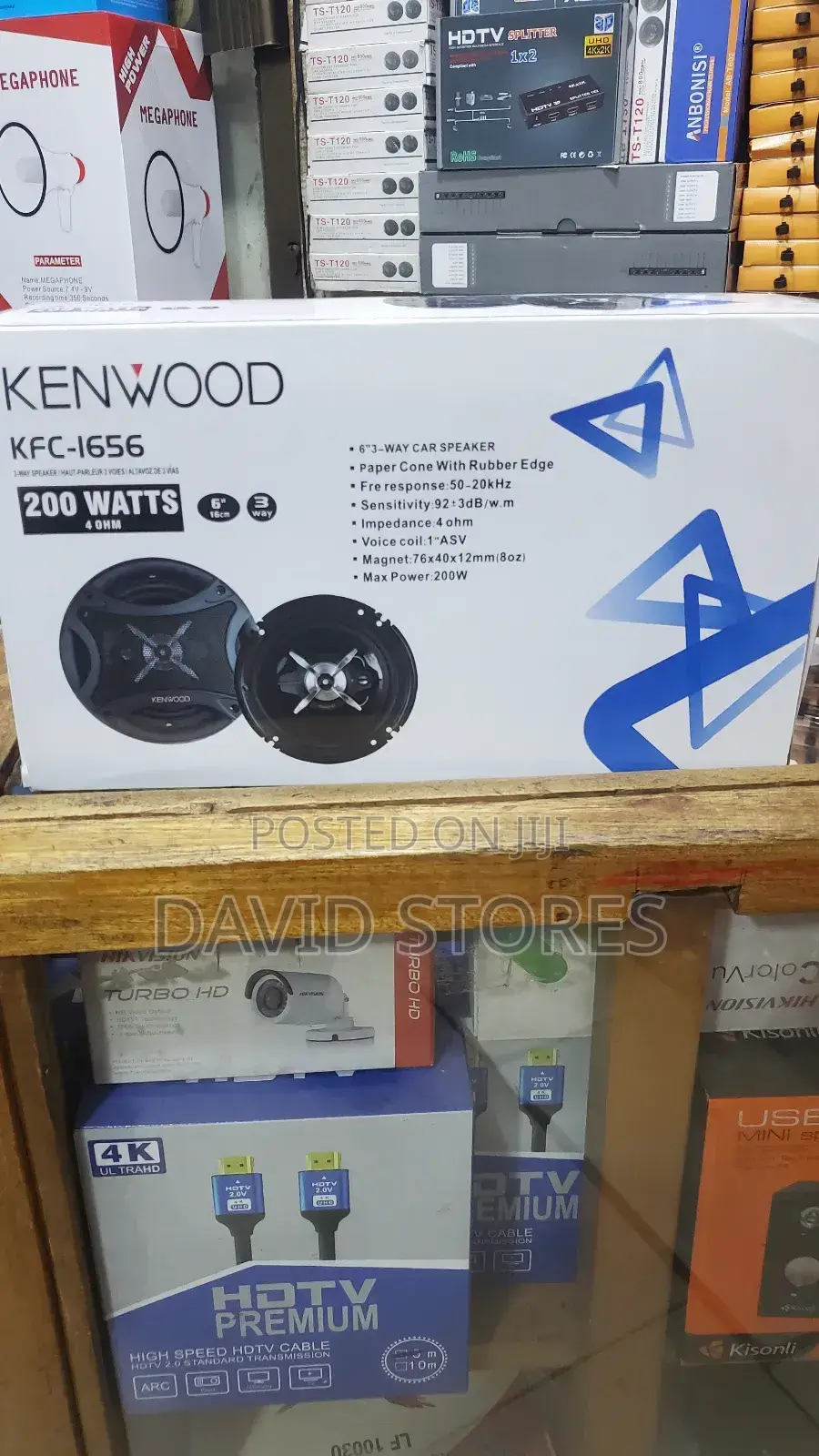 Kenwood KFC-1656 6.5" Car Speakers – Clear Sound Upgrade