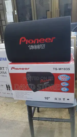 Pioneer Ts-W1035 10" Car Subwoofer – Deep, Powerful 1300w Bass