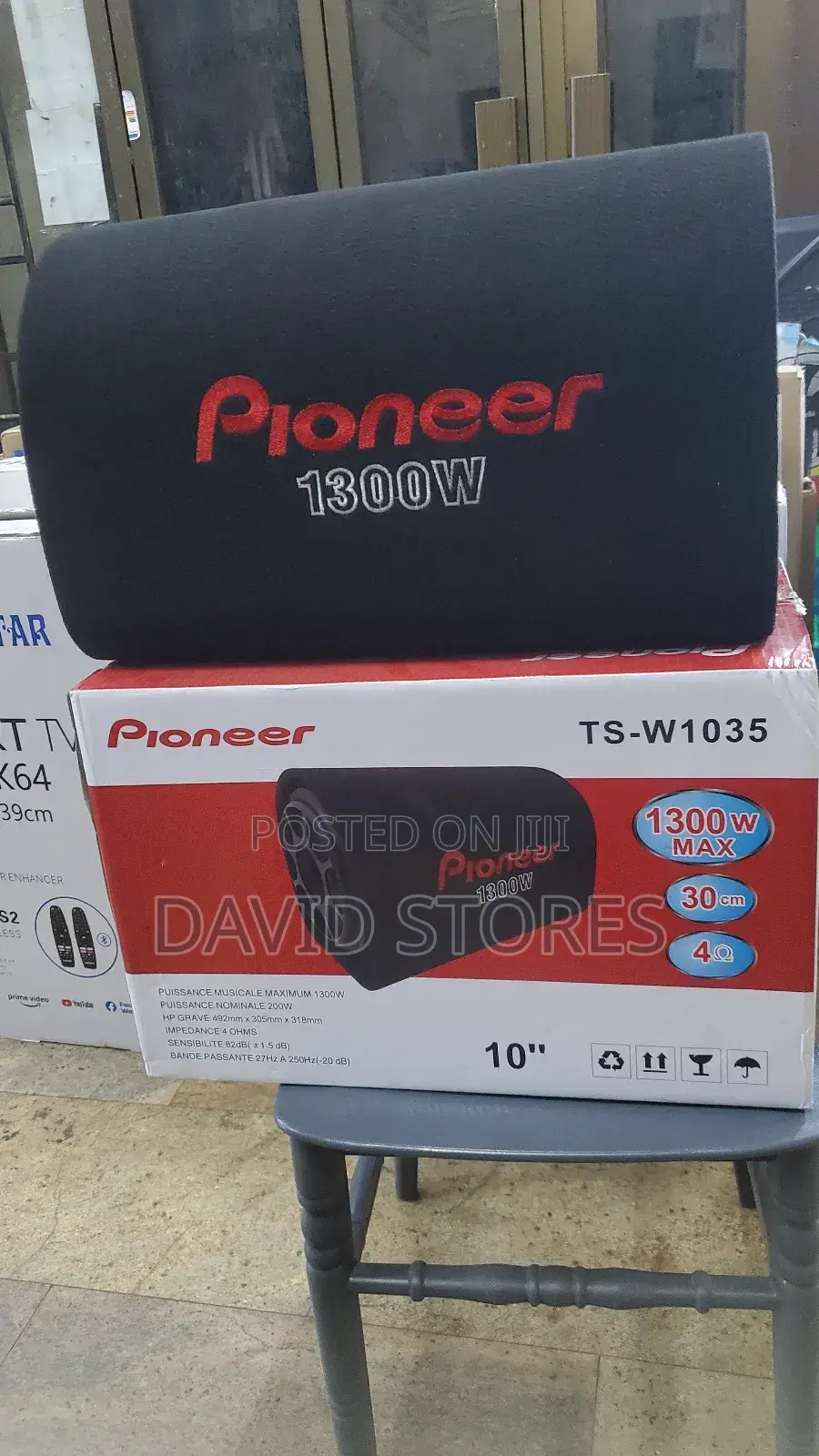 Pioneer Ts-W1035 10" Car Subwoofer – Deep, Powerful 1300w Bass