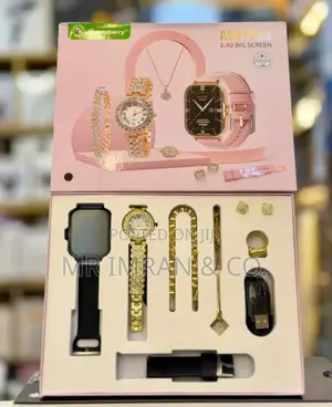 Barry A58 Plus 7-in-1 Smartwatch and Jewelry Gift Set