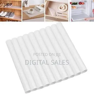 12-Piece Set of Multi-Purpose Refrigerator Mats