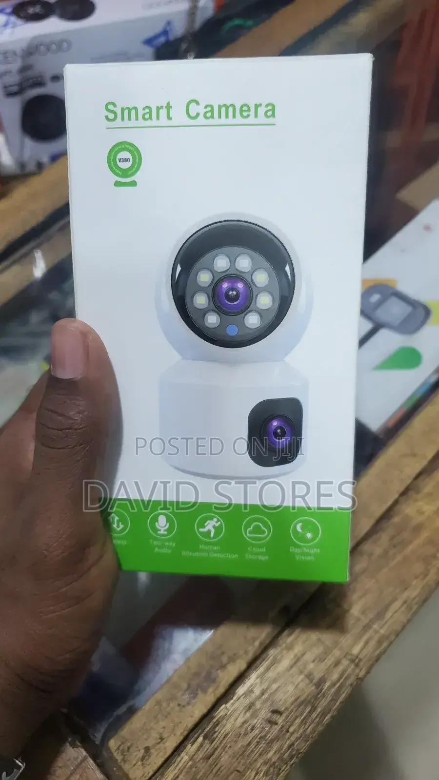 Wireless Smart Camera – 2-way Audio Human Intrusion Detectio