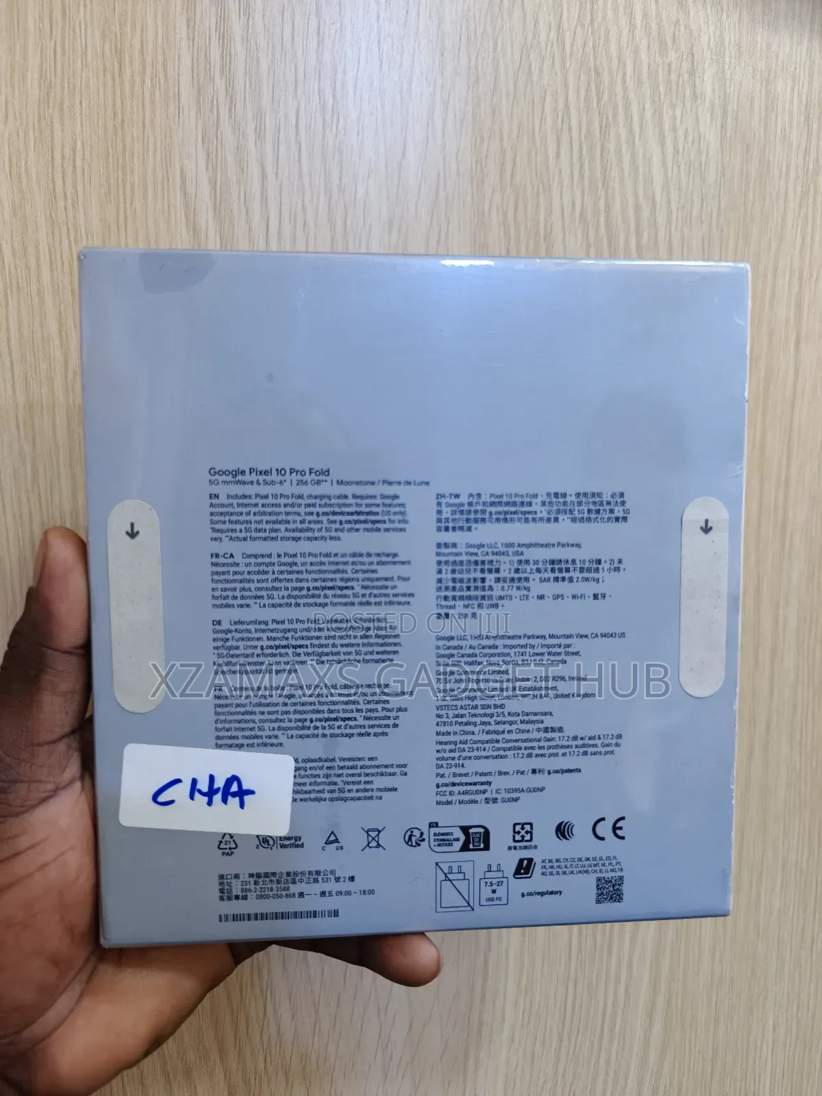 New Google Pixel 10 Pro Fold 256 GB Gray