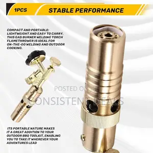 Thrower Portable Adjustable Copper Welding Gas Burner