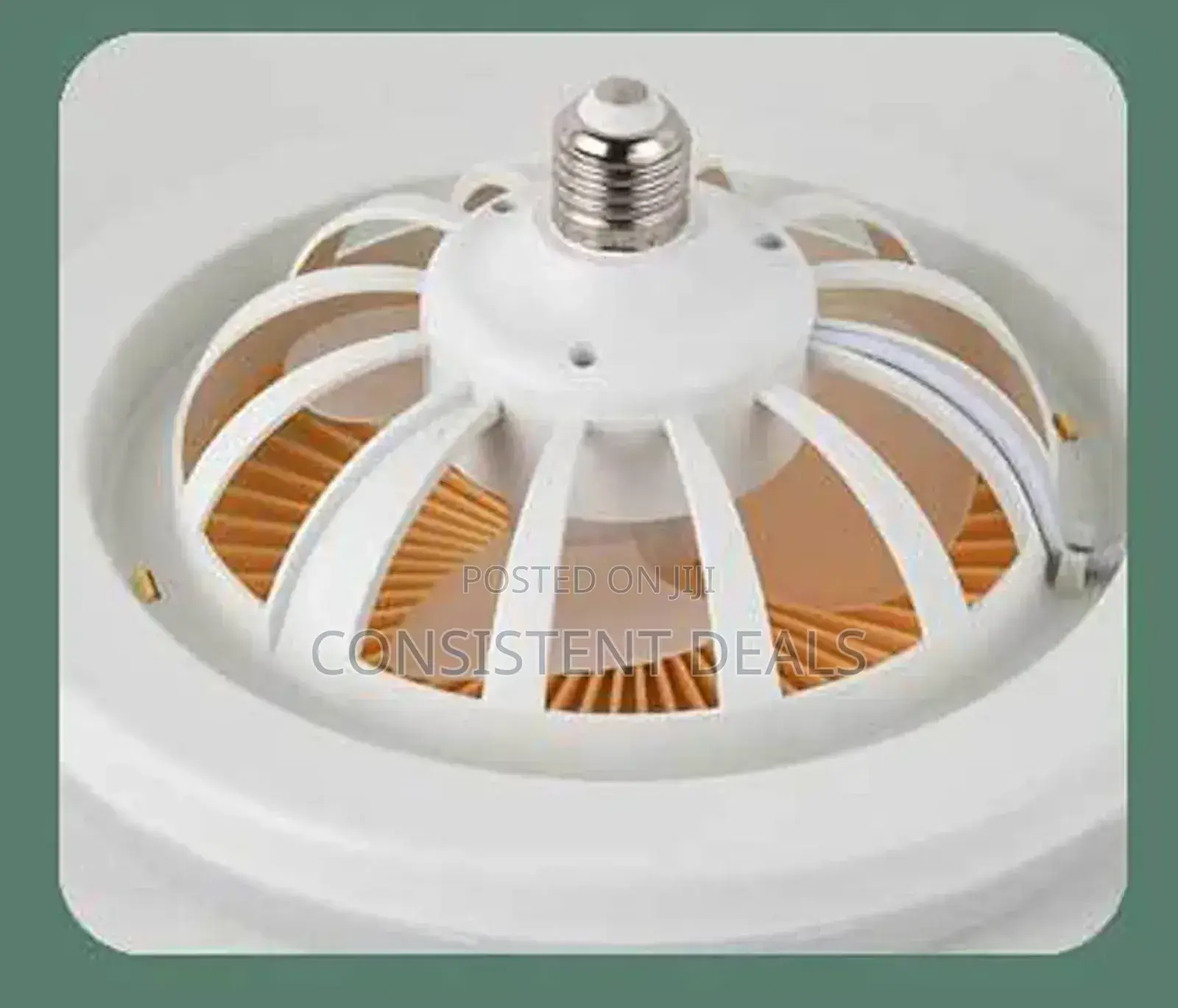 Smart Remote Control Led Fan Light
