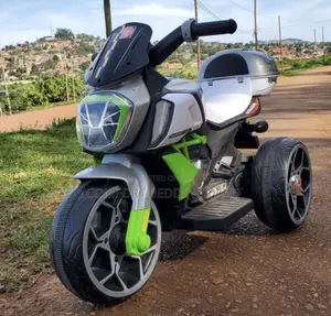 Rechargeable Kids Motorcycle Green