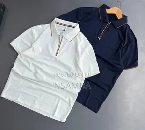 Half Men Polo Zipper Shirts