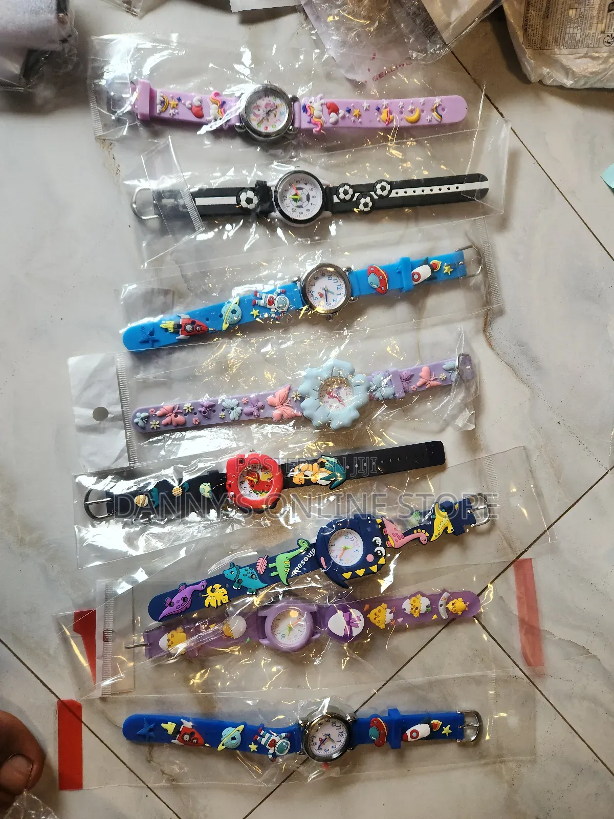 Cute Children's Silicone Cartoon Watch Gift For Kids