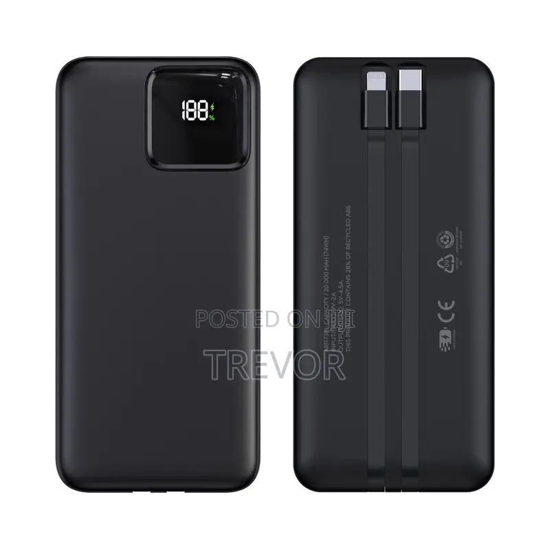 Original Black Portable Powerbank