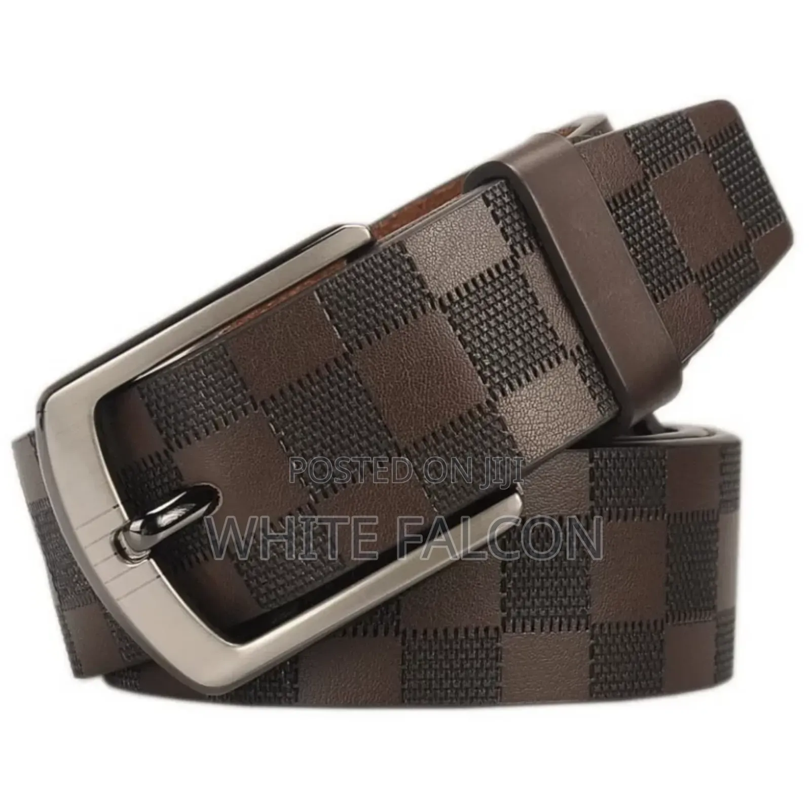 Luxury Cowhide Genuine Leather Belt, Pin-Buckle-130cm