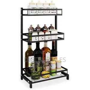 Three-tier Multi-functional Kitchen Organizer Rack