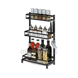 Three-tier Multi-functional Kitchen Organizer Rack