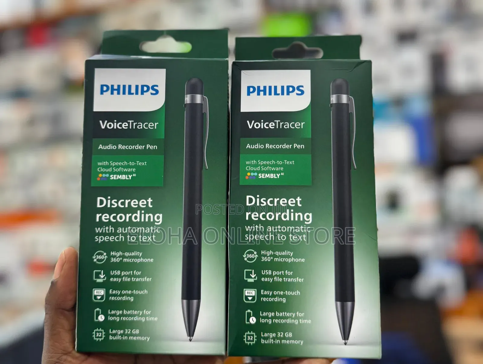 Philips Voicetracer Audio Recorder Pen