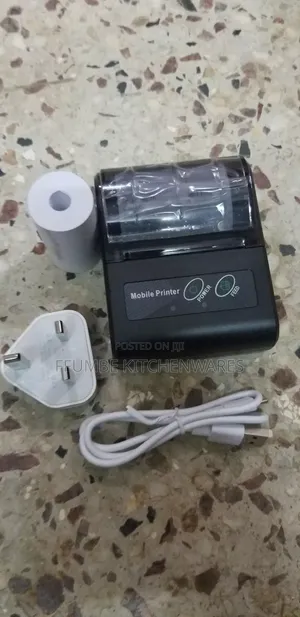 Portable Thermal Printer or Bluetooth Printer