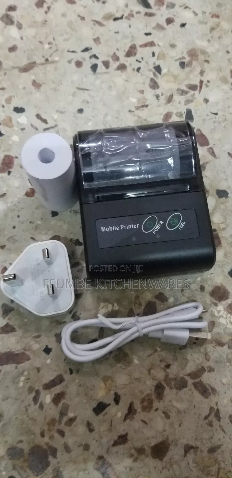 Portable Thermal Printer or Bluetooth Printer