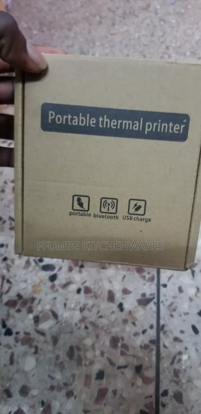 Portable Thermal Printer or Bluetooth Printer