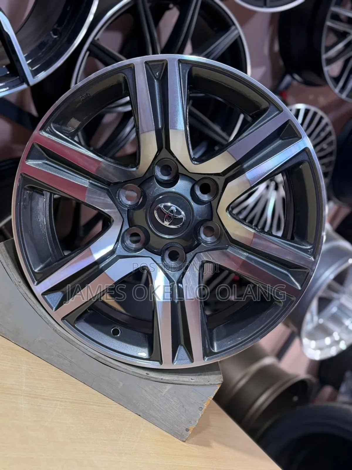 Prado Fj150 Rims Size 17.