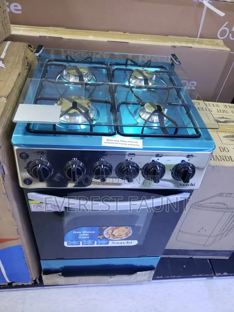 Saachi Cooker 3 Gas 1 Electric