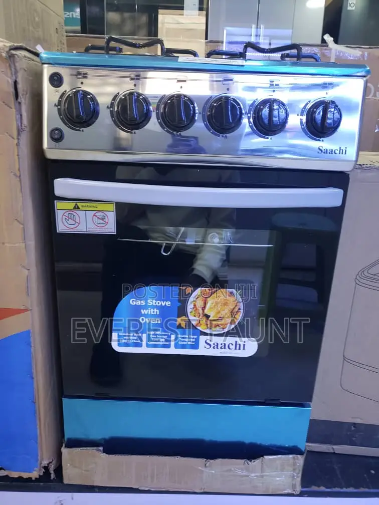 Saachi Cooker 3 Gas 1 Electric