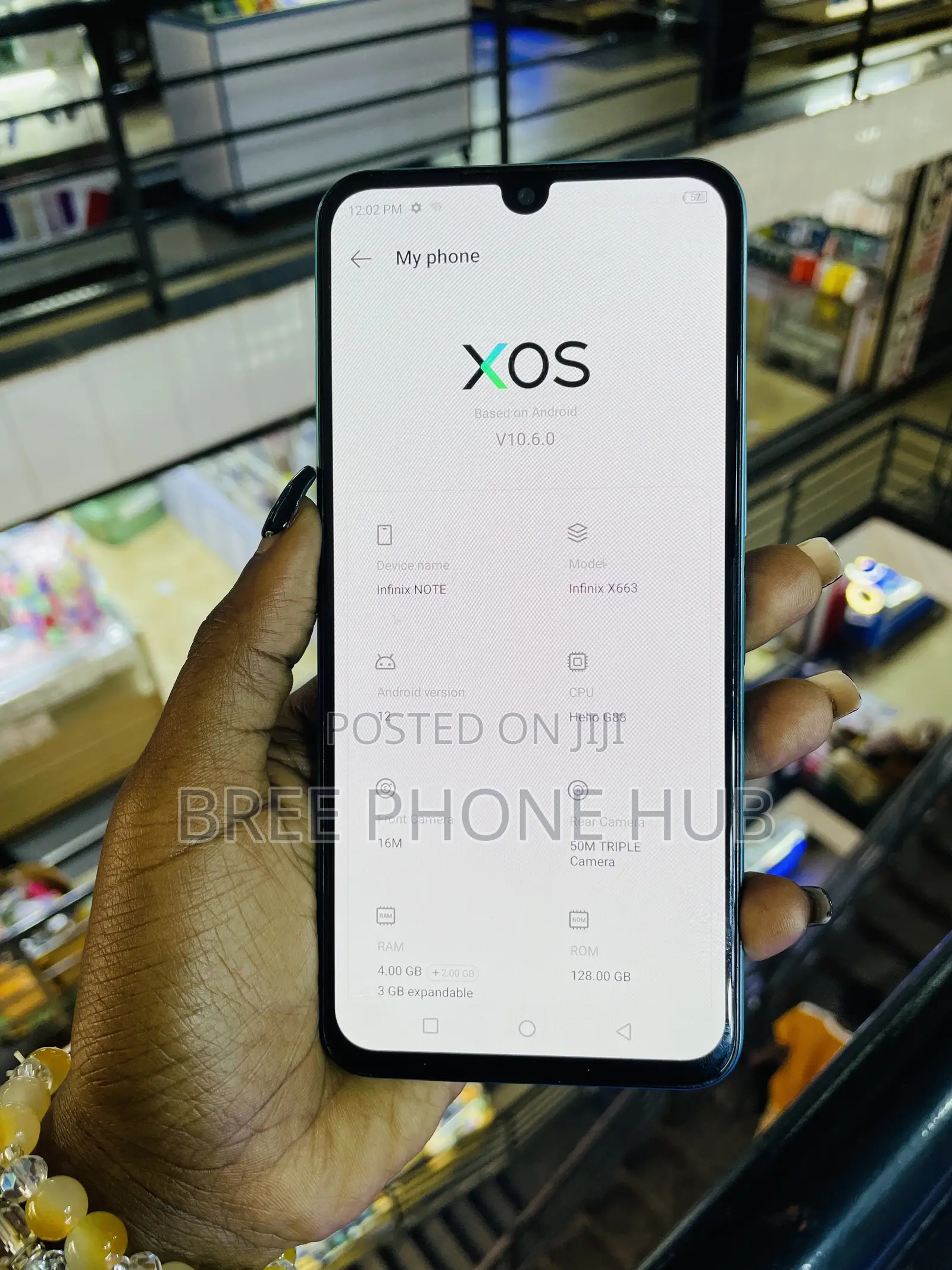 Infinix Note 11 128 GB Blue