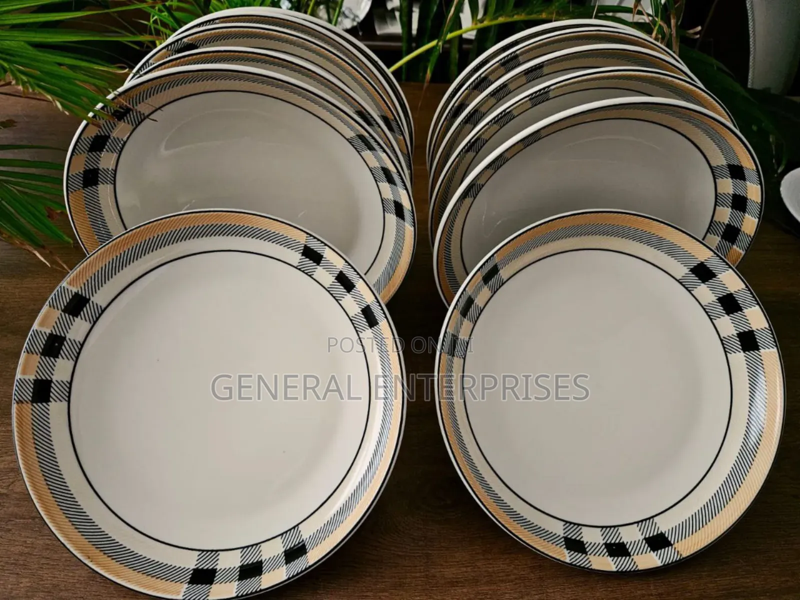 Porcelain Dinner Plate 6pcs in Central Division - Kitchenware ...