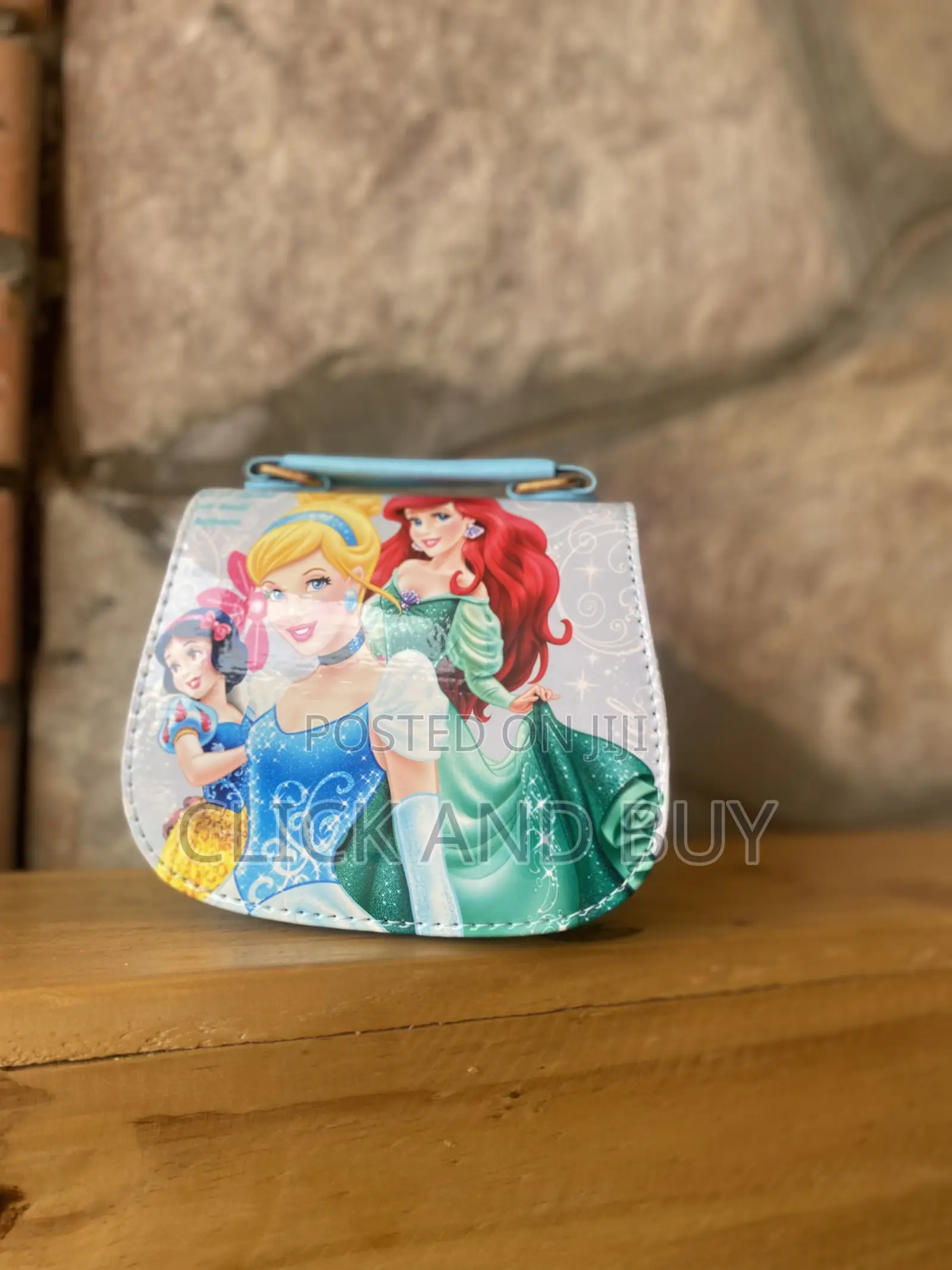 Disney Princess Crossbody Bag For Girls–Cinderella, Ariel Snow White