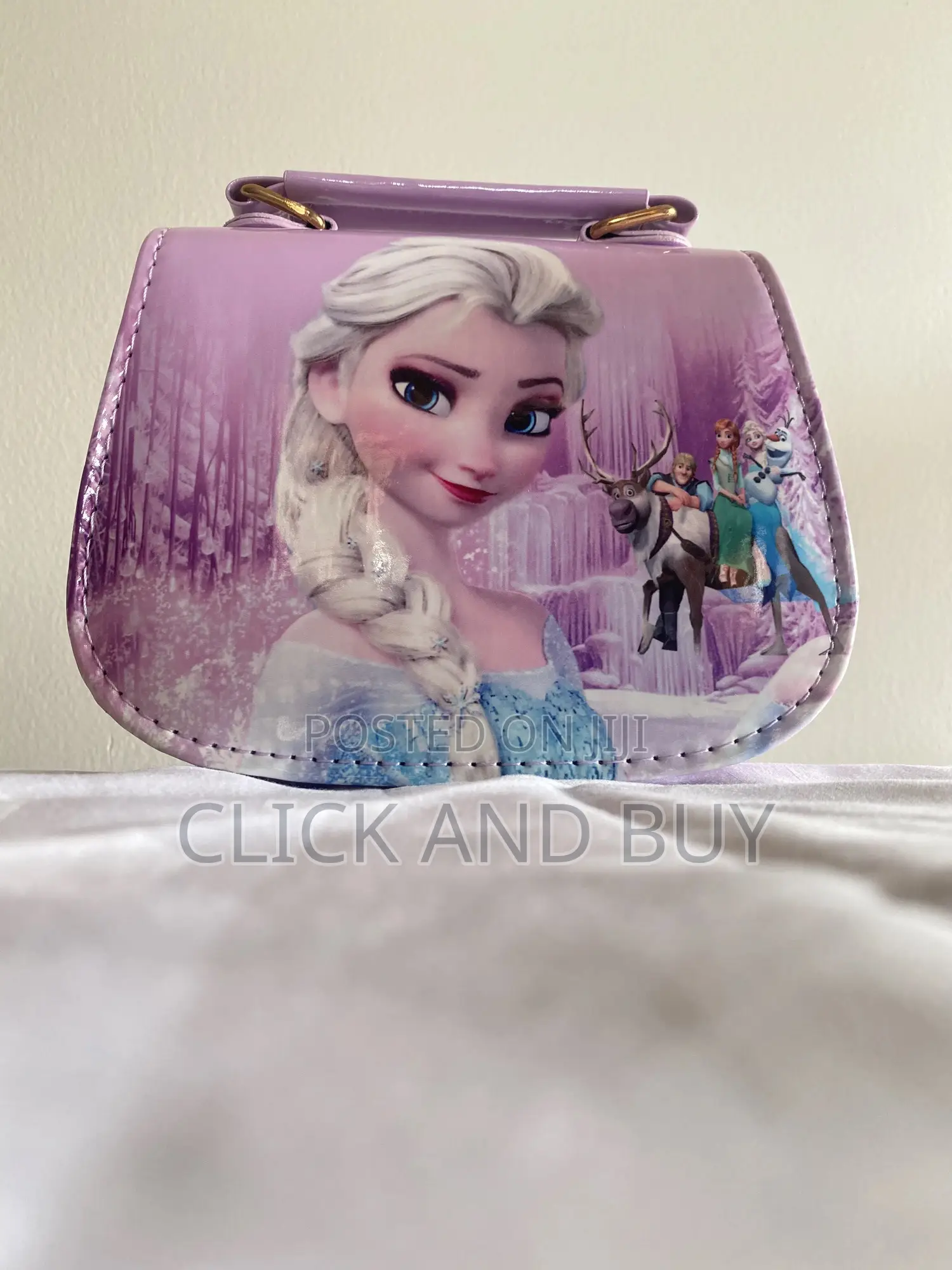 Disney Frozen Princess Elsa Girls Shoulder Bag -blue/Purple