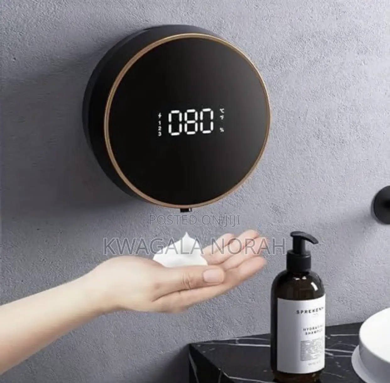 A Wall Mounted Automatic Foaming Soap Dispenser